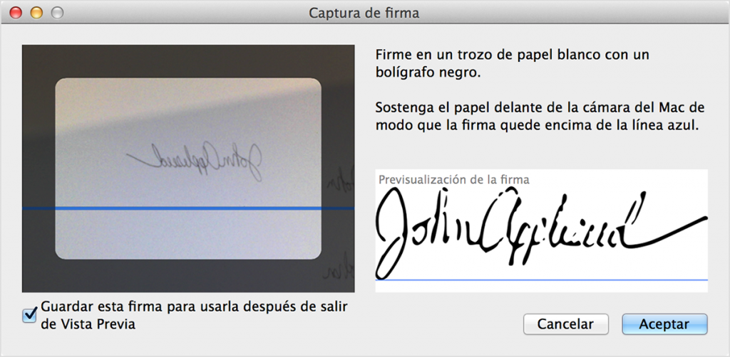 Poner Tu Firma en documentos Pdf  usando vista previa en MAC