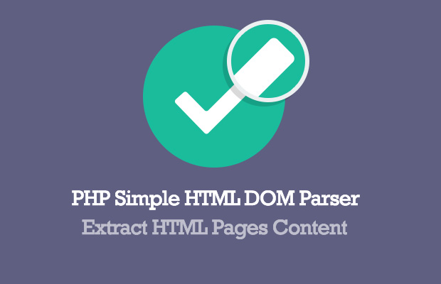 Parsear HTML utilizando la librer­ía PHP Simple HTML DOM